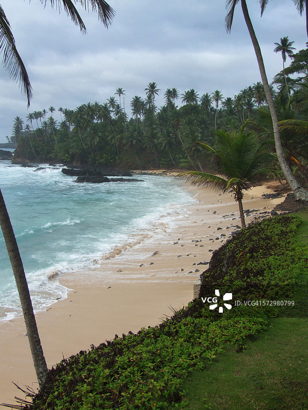 天堂岛海滩图片素材