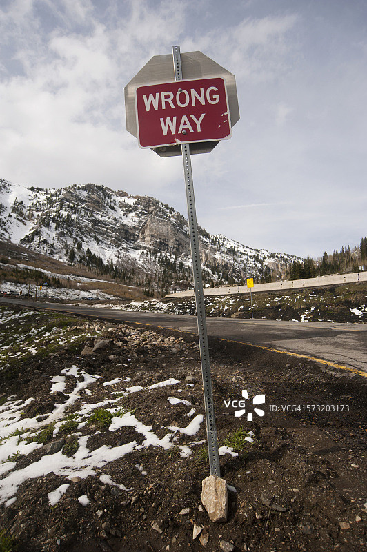 路上的夏天图片素材