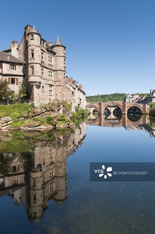 埃斯帕利翁小镇风光图片素材