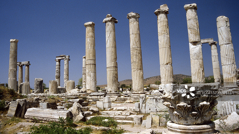 阿佛洛狄西亚的阿芙rodite神庙图片素材