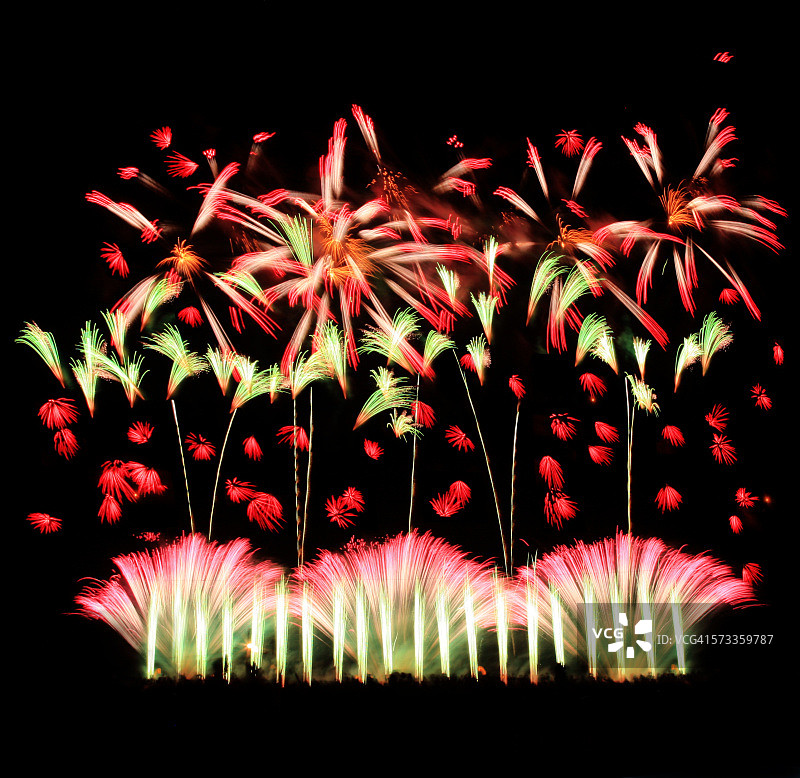 2011年巴伯顿烟花图片素材