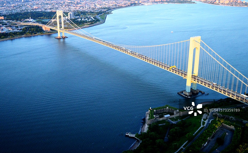 纽约韦拉扎诺海峡大桥3图片素材