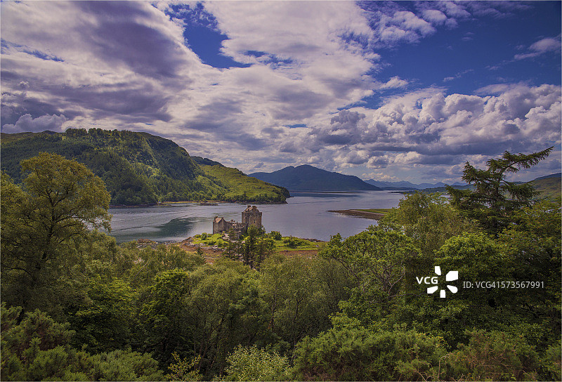 艾琳多南城堡景观图片素材