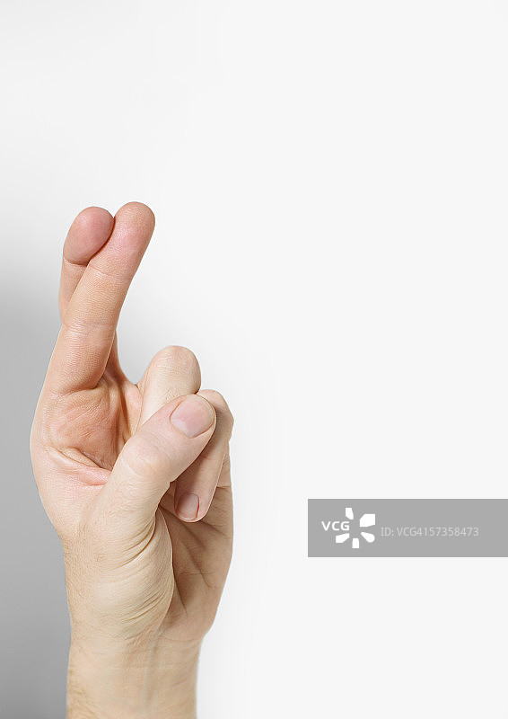 交叉手指图片素材