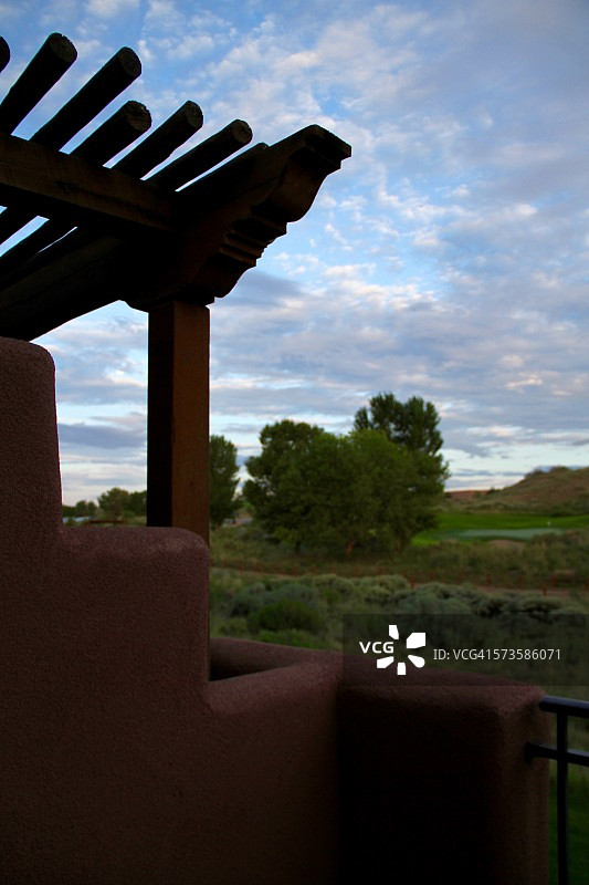 新墨西哥州，清晨之光图片素材