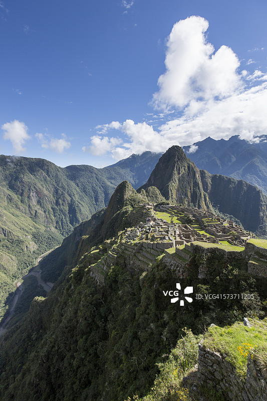秘鲁马丘比丘遗址图片素材