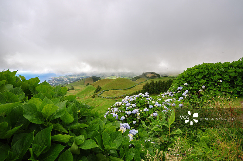 亚速尔群岛的自然美景图片素材