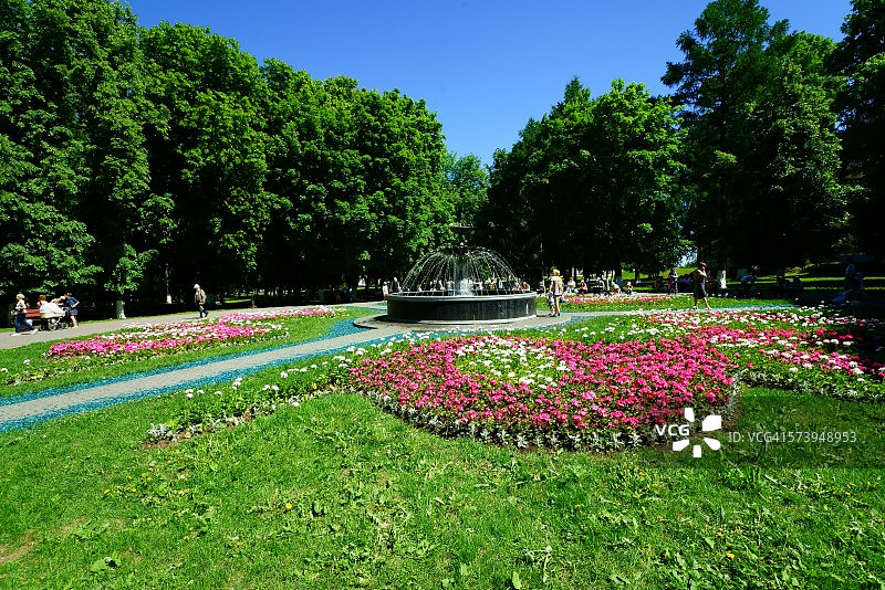 弗拉基米尔的公园图片素材