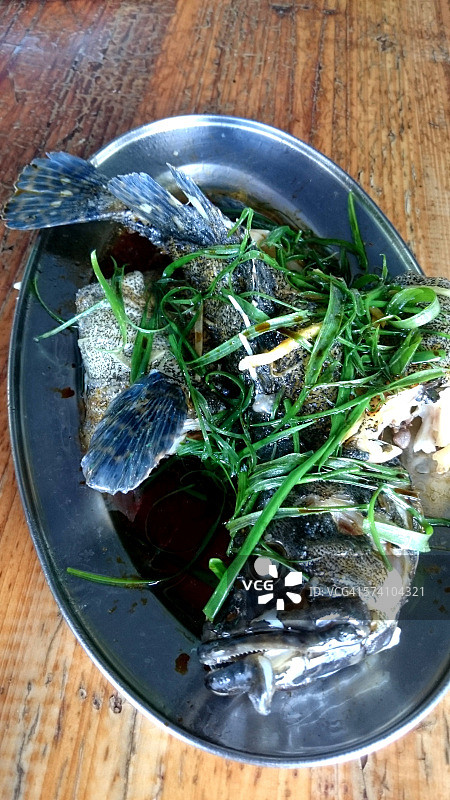 中式清蒸鱼图片素材