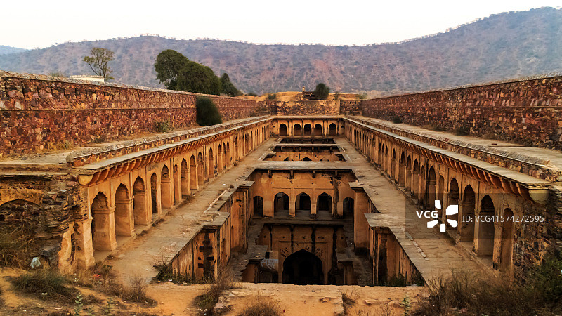 皇后阶梯井图片素材