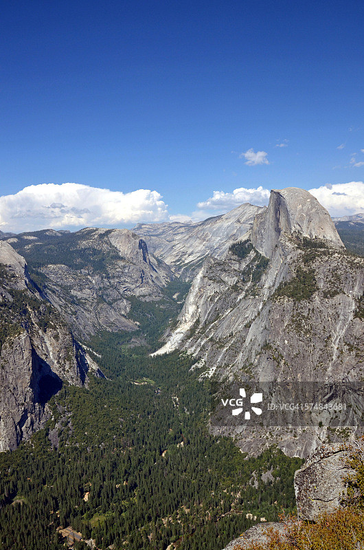优胜美地国家公园的特纳亚峡谷图片素材