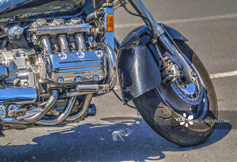 摩托车发动机图片素材