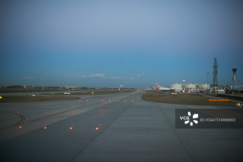英国伦敦希思罗机场图片素材
