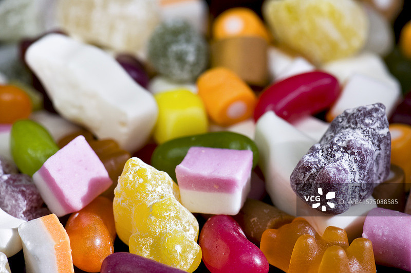 什锦儿童糖果图片素材