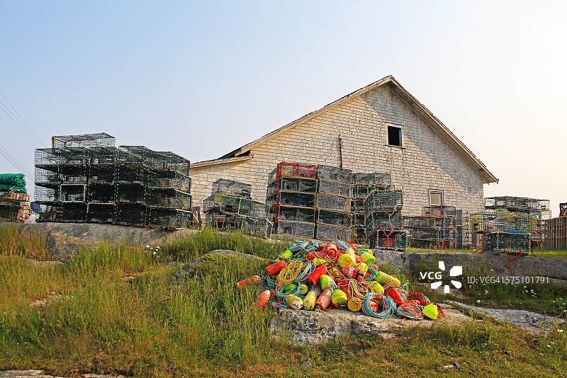 渔具及仓库图片素材