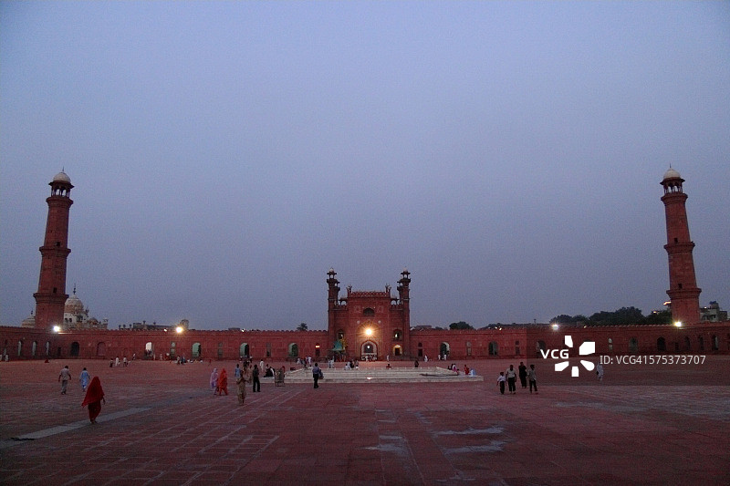 巴德夏希清真寺（皇家清真寺）图片素材