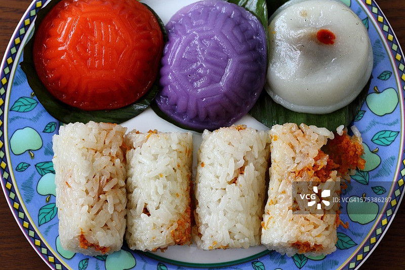 娘惹传统小吃/糕点图片素材