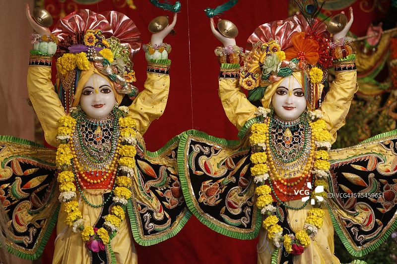 国际奎师那知觉协会（ISKCON）寺庙图片素材