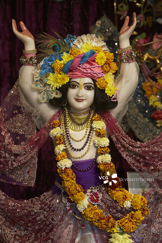 国际奎师那知觉协会（ISKCON）寺庙图片素材