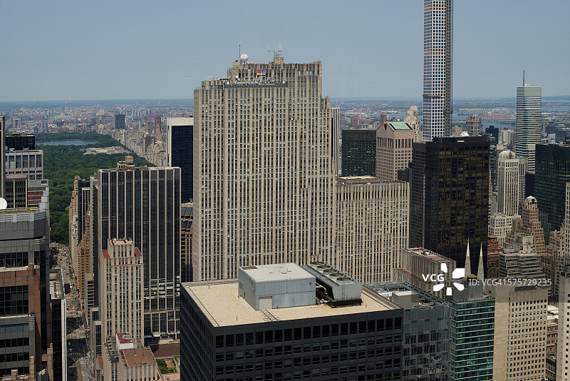 中城天际线，康卡斯特大厦图片素材