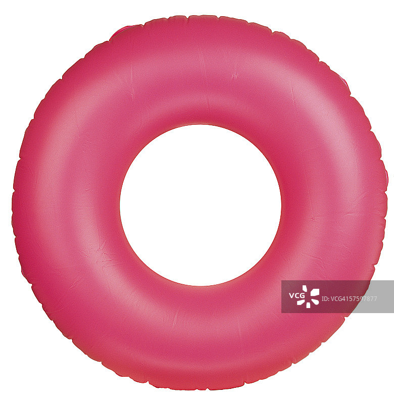 粉色游泳圈图片素材