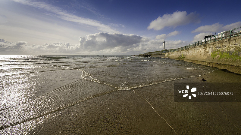 锡伯恩海滩图片素材