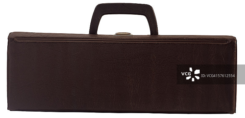 棕色皮革箱图片素材