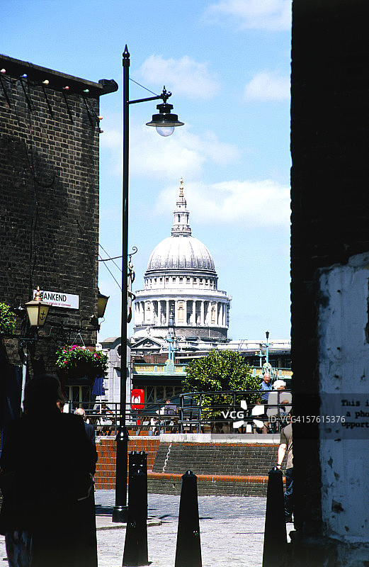 伦敦圣保罗大教堂图片素材