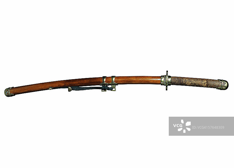 武士刀特写图片素材