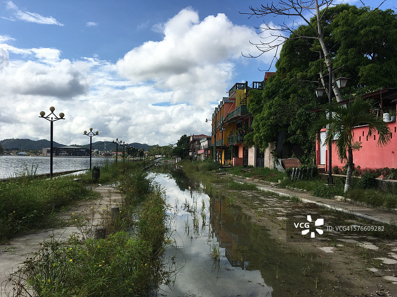 弗洛勒斯岛的全球变暖图片素材