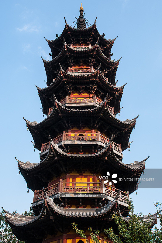 龙华塔图片素材