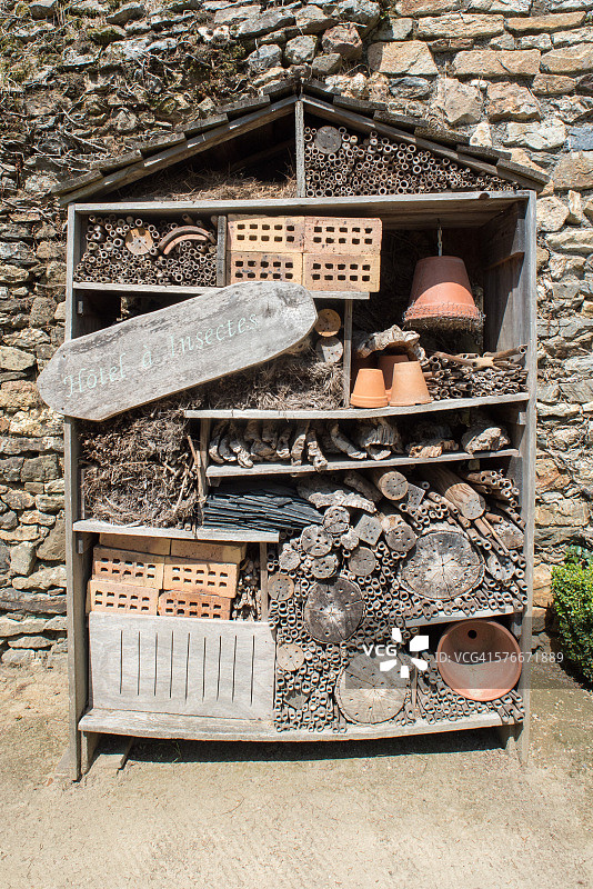 法国昆虫旅馆图片素材