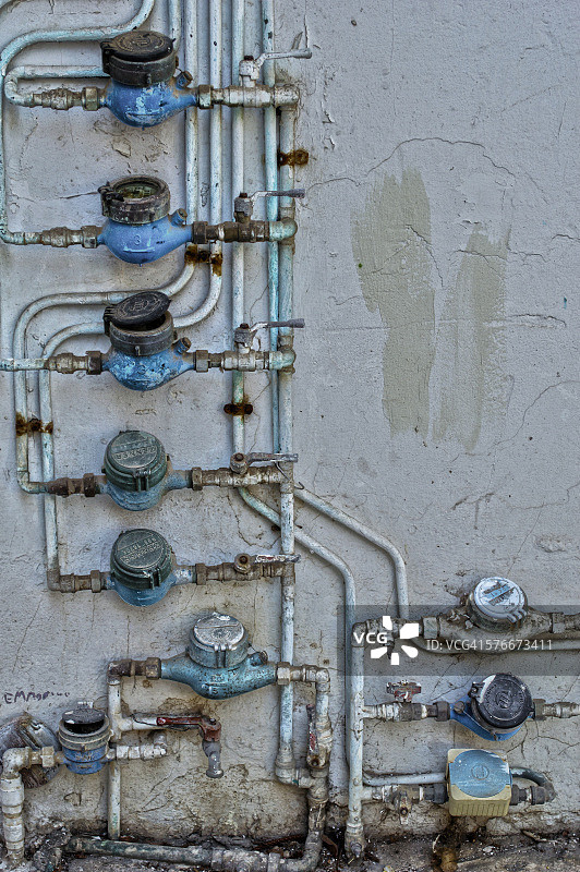 科拉的旧水表图片素材