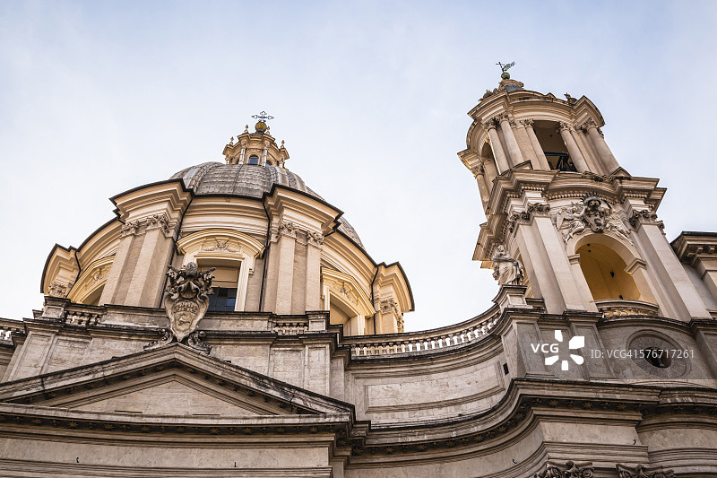 罗马圣阿涅塞教堂图片素材
