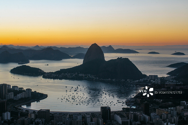 里约热内卢多纳玛尔塔日出图片素材