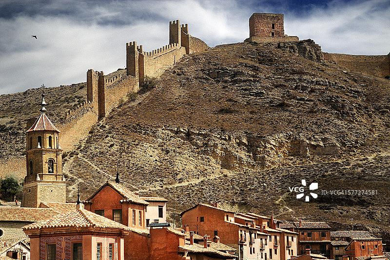 阿尔瓦拉辛城墙图片素材