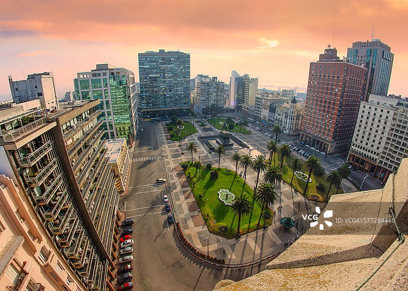 独立广场景观图片素材