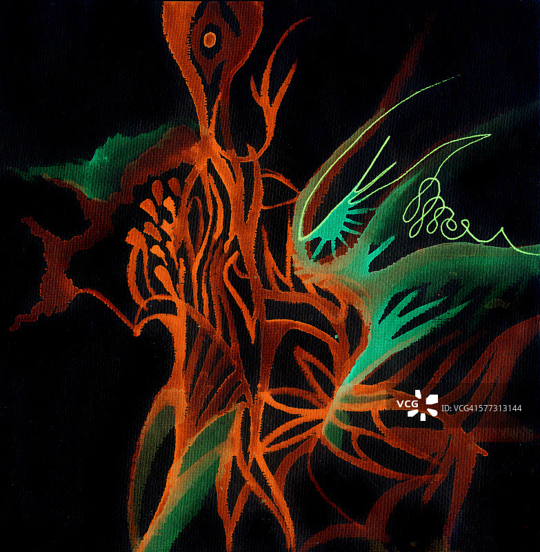 抽象夜景图片素材