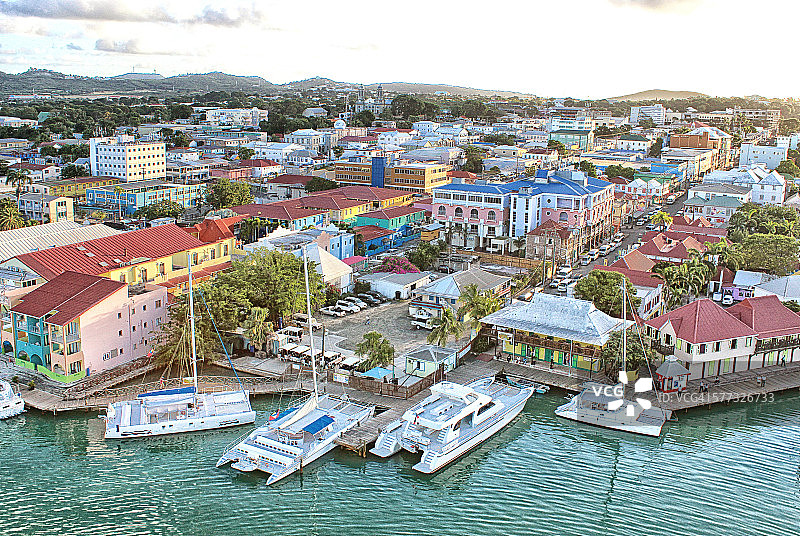 安提瓜和巴布达圣约翰区加勒比海风光图片素材