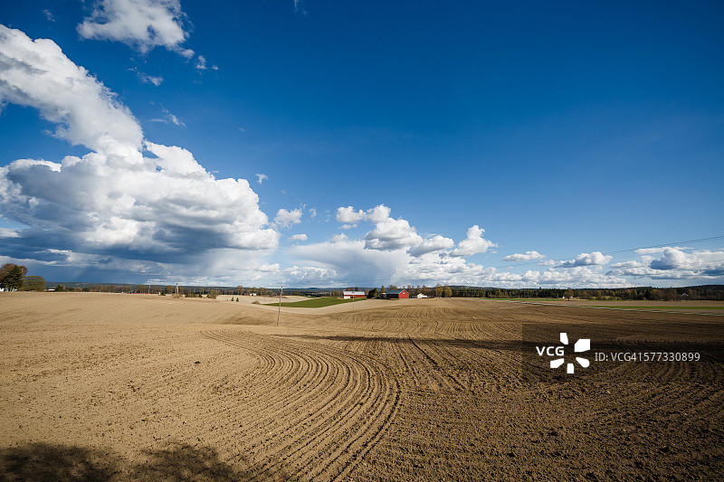挪威的浩瀚天空图片素材