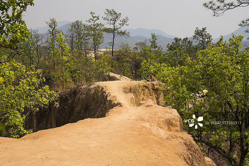 拜县峡谷图片素材
