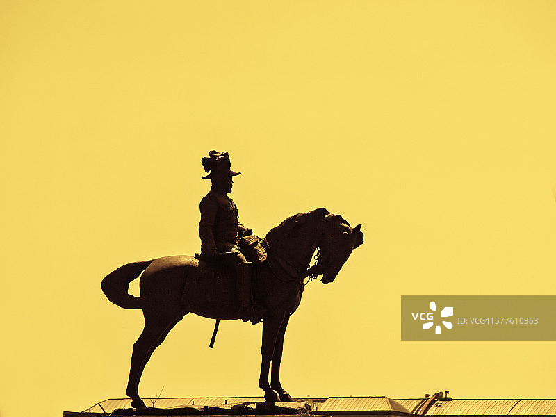 利物浦爱德华七世国王雕像图片素材