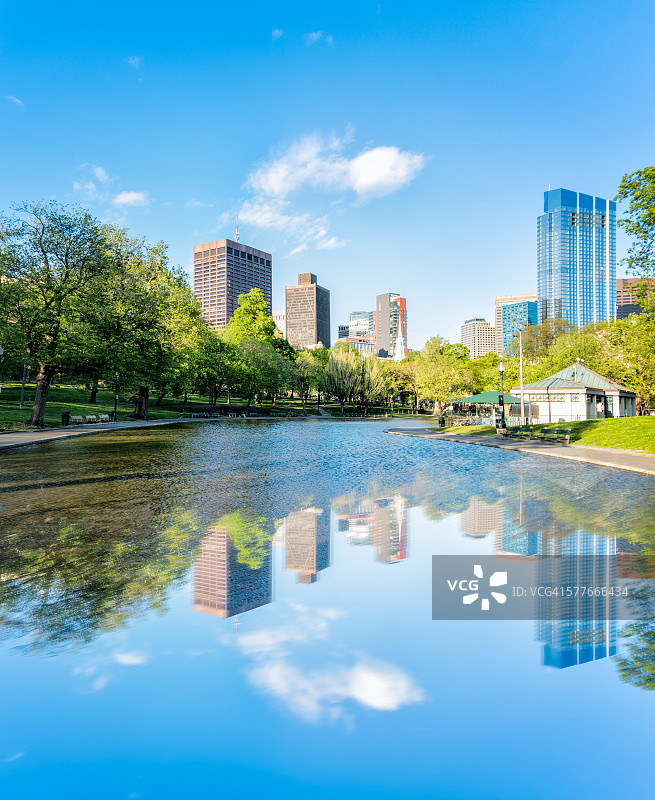 美国波士顿天际线图片素材