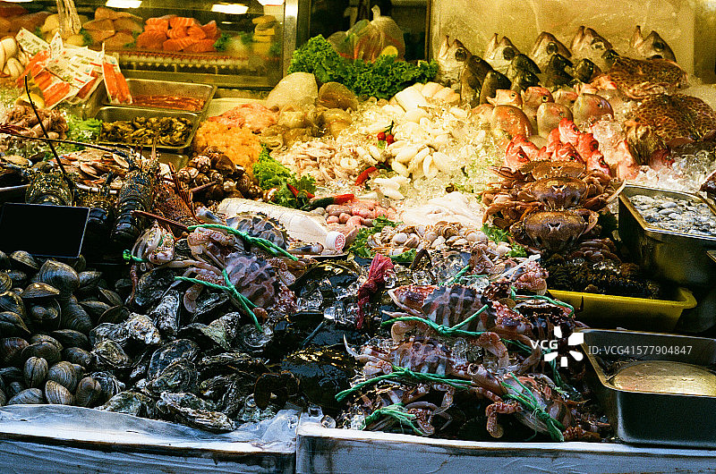 中国台湾基隆街头摊贩图片素材