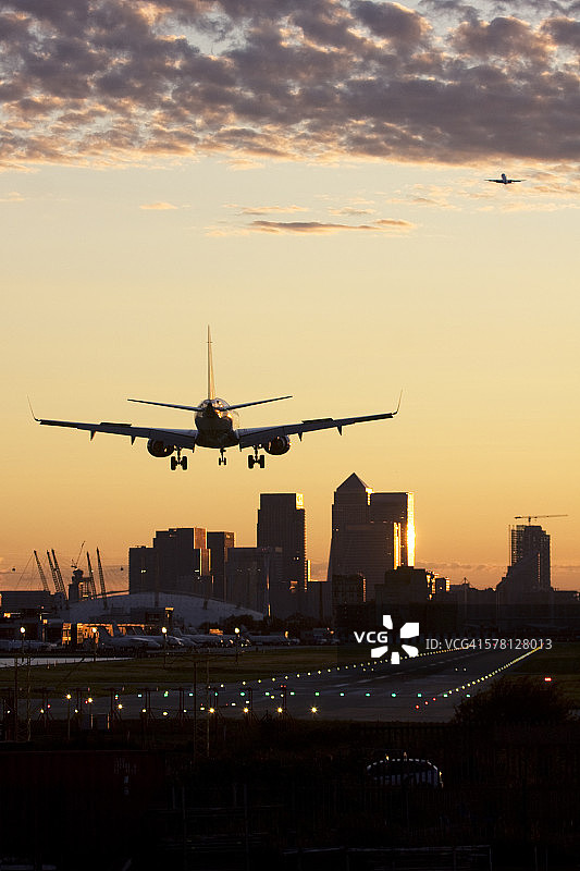 伦敦城市机场图片素材