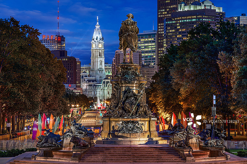 费城市政厅图片素材
