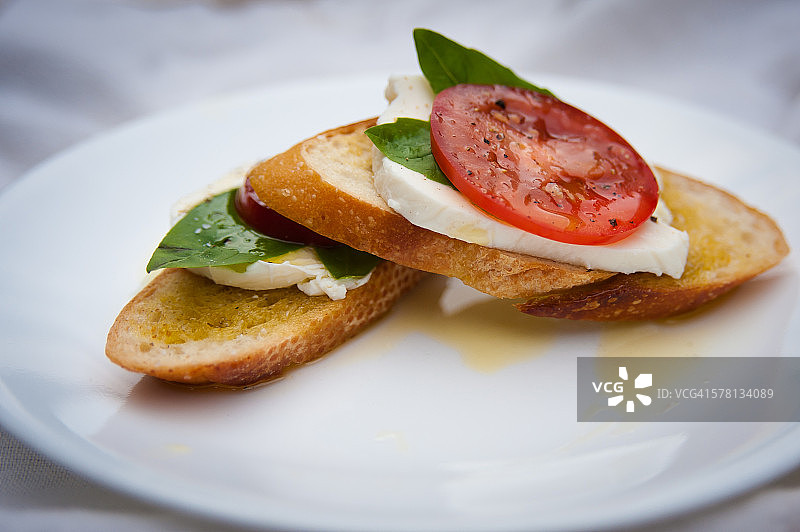 卡普雷塞法棍面包图片素材