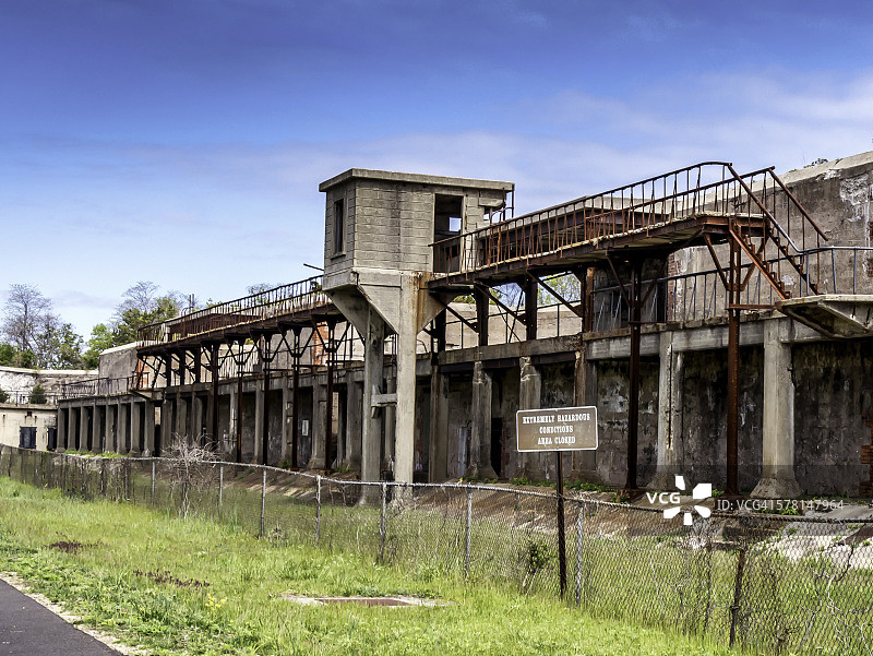 废弃的电池图片素材