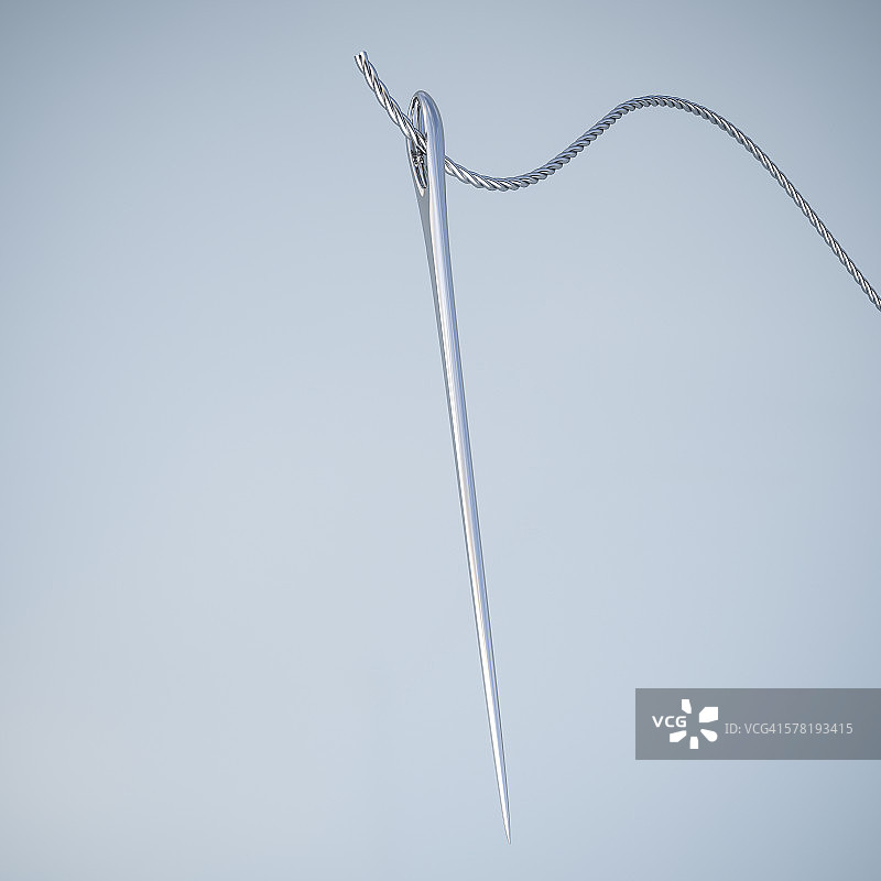 钢丝穿针图片素材