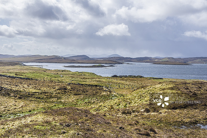 刘易斯岛卡拉尼什和罗格湖图片素材